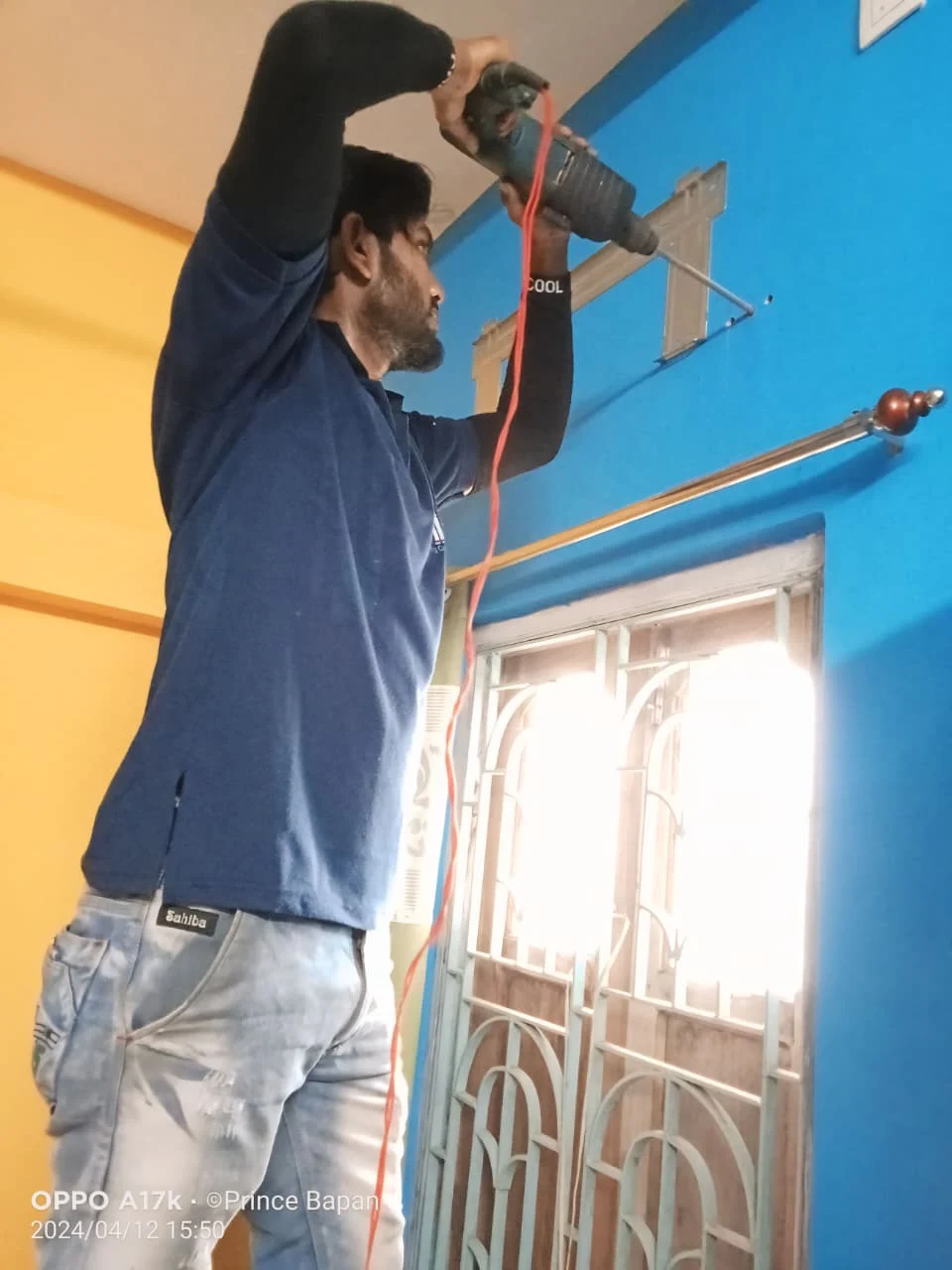 AC filter cleaning